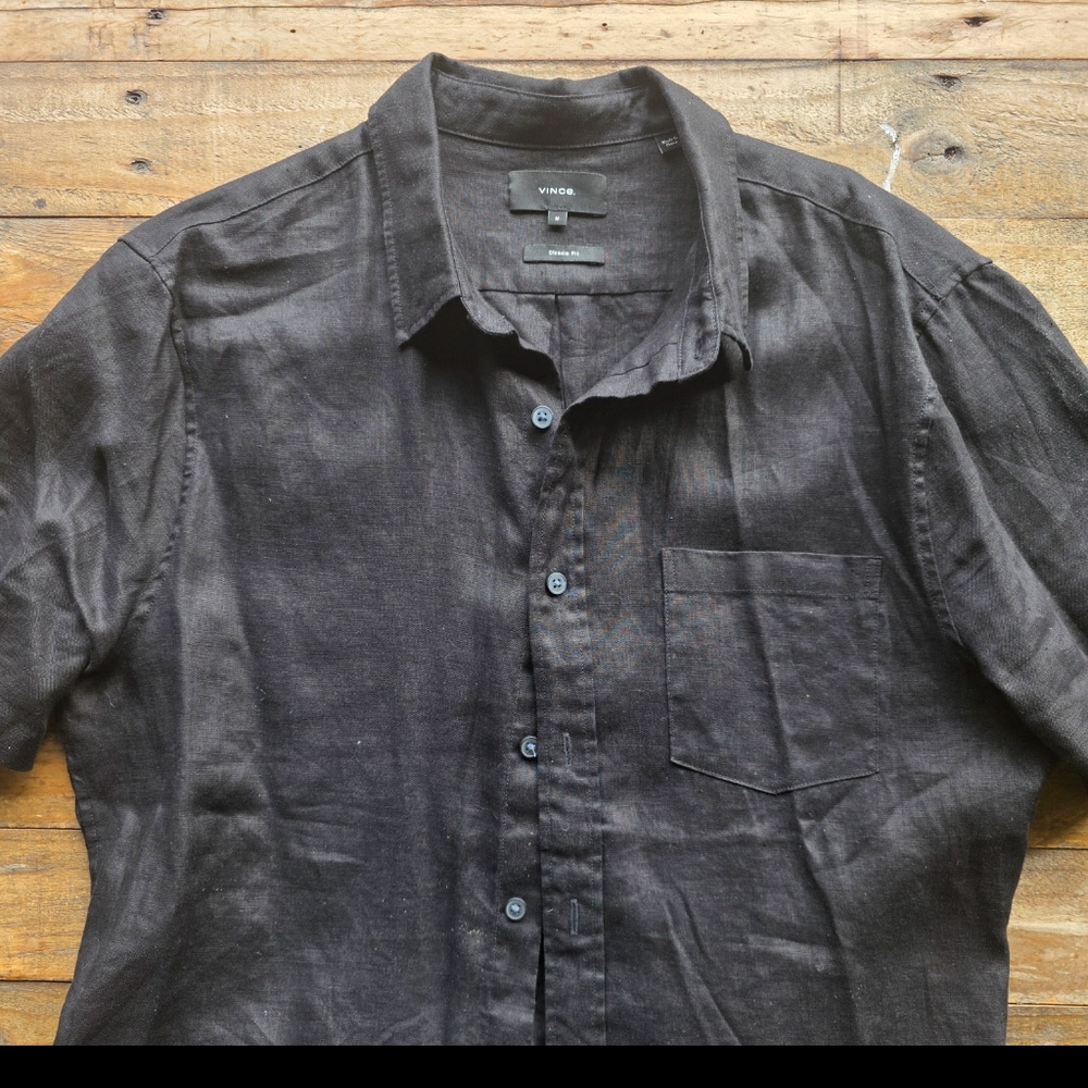 Vince Black Men's Shirt